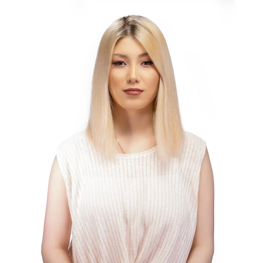 الصورة قبل وبعد استخدام زن هير