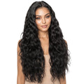 Natural Wavy Wig 'Zeina': 100% Mongolian Hair with Lace Front
