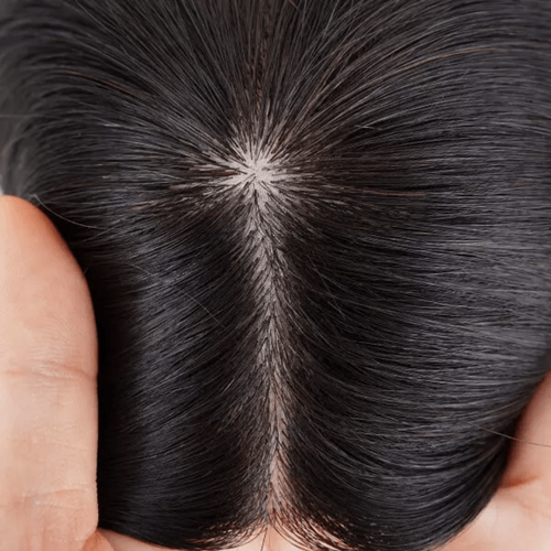 Natural hair introduction with silk top