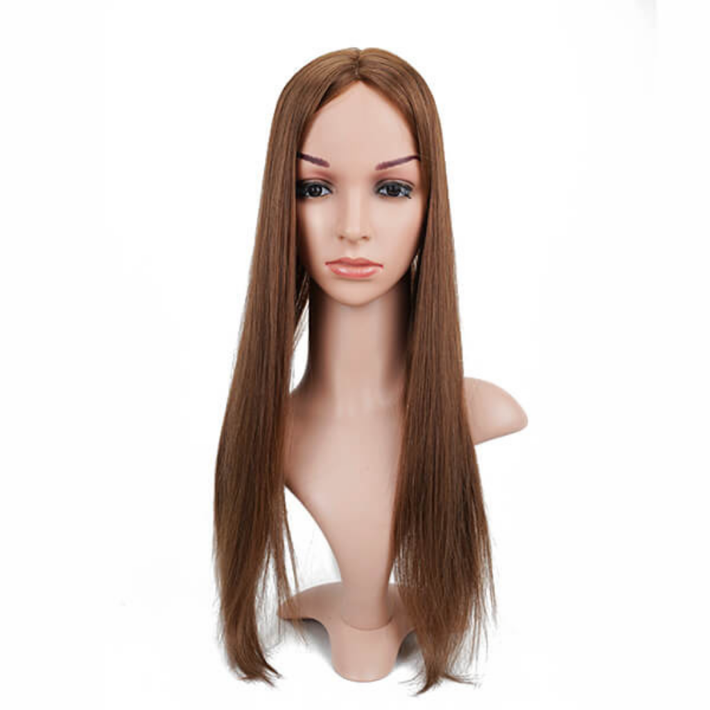 Silk Base Hair Topper with Wefted Sides – 100% Remy Hair for a Natural Look