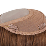Silk Base Hair Topper with Wefted Sides – 100% Remy Hair for a Natural Look